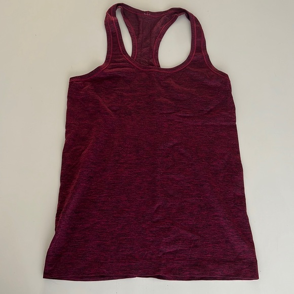 Lululemon Swiftly Tank Top Size 6 Red - Picture 1 of 7
